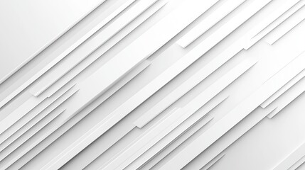Obraz premium An abstract background featuring geometric shapes with gradients in white and black, suitable for technology-themed presentations
