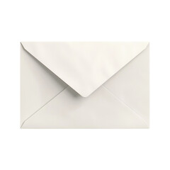 White Envelope on Black Background