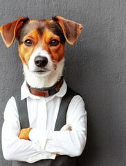 Hyber realistic photo of  Office manager white collar employee