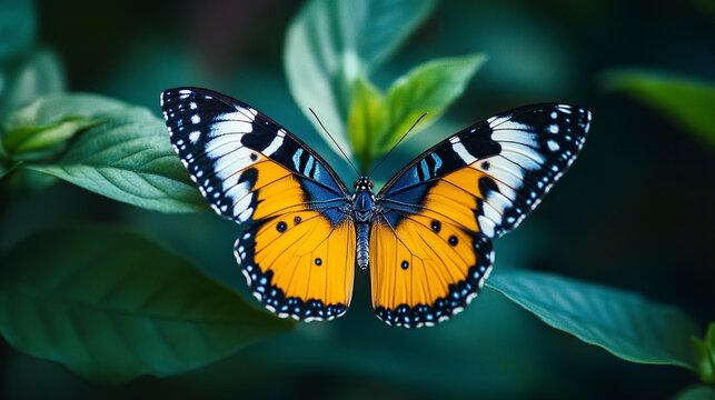 a butterfly named Bibasis miracula,beautiful,flying, --ar 16:9 --style raw --v 6.1 Job ID: 97fc2bfb-1f0d-4525-8e42-873d212258c6
