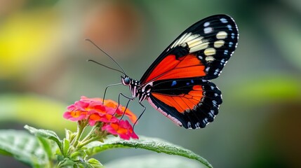 Naklejka premium Allotinus ,a butterfly,beautiful,flying, --ar 16:9 --style raw --v 6.1 Job ID: e3c14239-38a3-4c02-866d-79a2252d8963