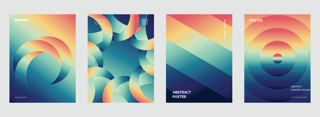 Cover template collection. Ideal design for social media, cover, banner, flyer.