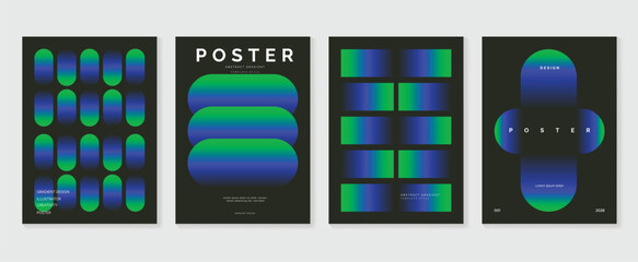 Cover template collection. Ideal design for social media, cover, banner, flyer.