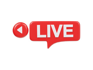 Live icon 3d render illustration