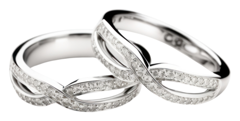PNG Silver wedding diamond rings platinum jewelry white.