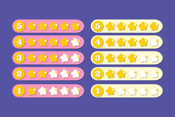 Star Review Rating Feedback