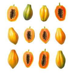 papaya transparent background