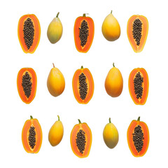 papaya transparent background