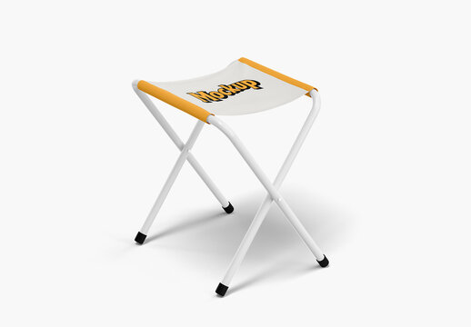 Camping Stool Mockup