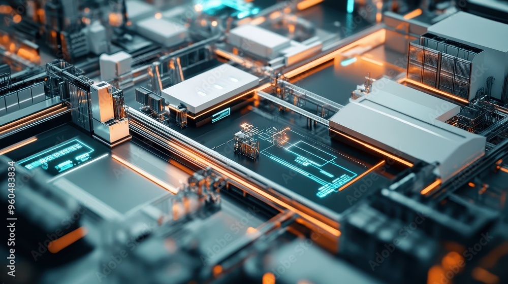 Aufkleber intricate circuits: an exploration of computer hardware