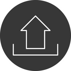Obraz premium Upload Vector Icon Design