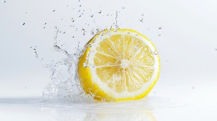 lemon in water