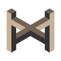 Print creative modern color full logo design