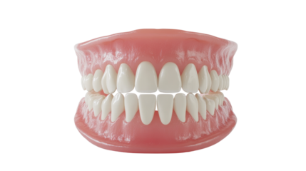 Perfect Smile - Close Up Of Healthy Teeth.