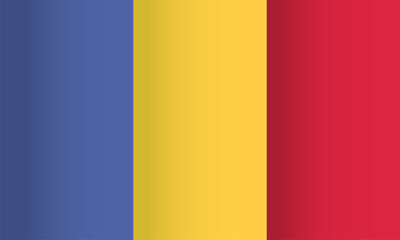 Romania national flag. Coutry identity