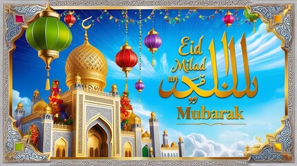 Eid e milad un nabi Background Images