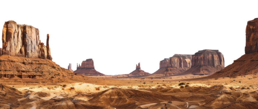 PNG Iconic desert rock formations landscape