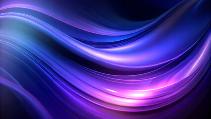 Naklejka premium Dynamic Swirl of Purple, Blue, and Pink Abstract Design