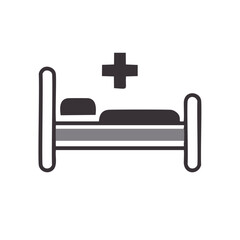 Fototapeta premium Hospital Bed