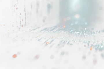 Transparent Computer coding effect, Digital Code Lines Overlay with Programming Effect