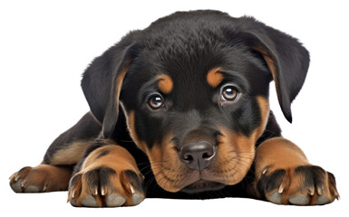 Obraz premium PNG Rottweiler pup rottweiler mammal animal.