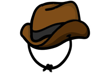 Brown Cowboy Hat