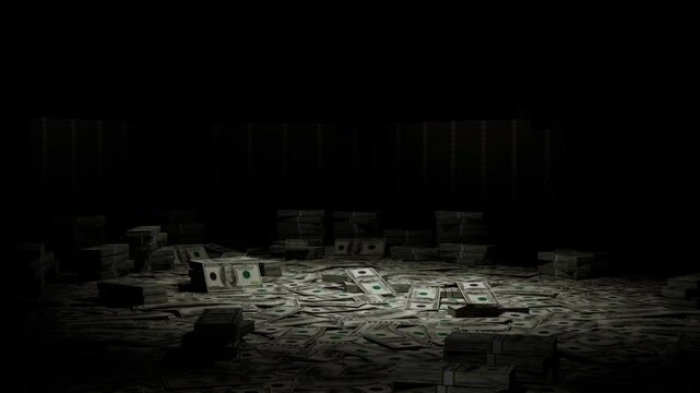 Us American Dollar Bills Money