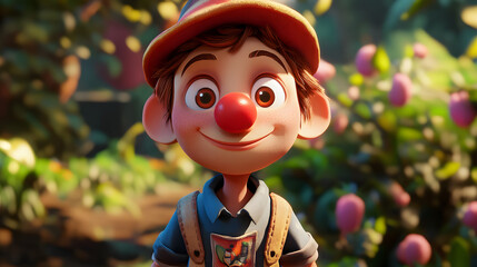 A cartoon character Simulation games