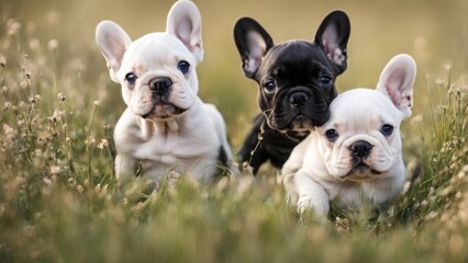 Fototapeta premium french bulldog puppy