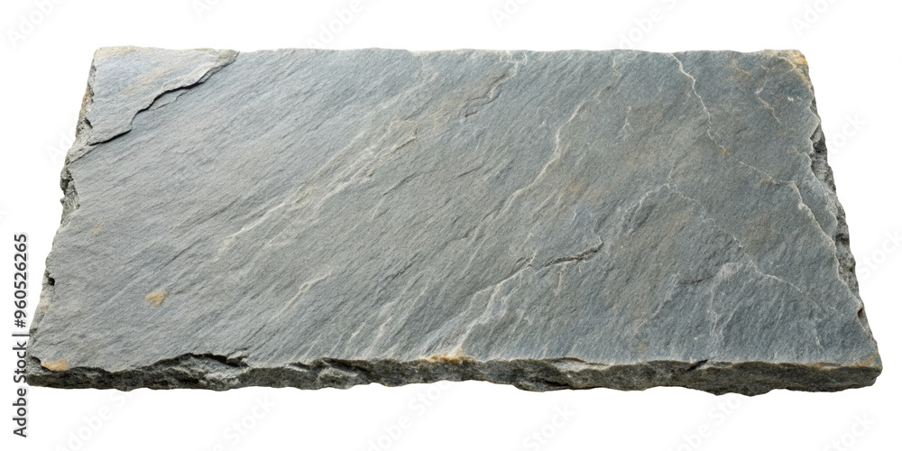 Poster rectangular gray stone tile texture with visible natural lines and rough surface, often used in cons