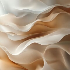 Obraz premium Soft Brown Waves