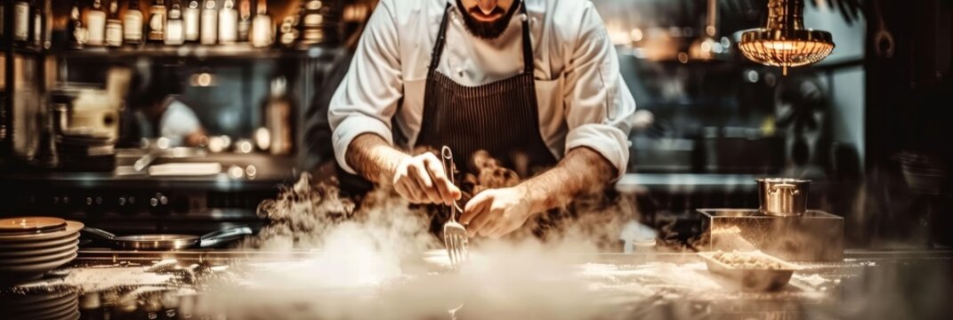 Celebrating national men make dinner day  a day for men to showcase their culinary skills - Powered by Adobe