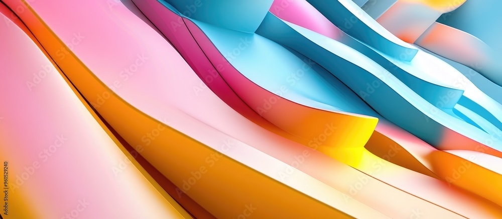 Poster abstract colorful background featuring diagonal patterns