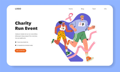 International Day of Charity. Flat Vector Illustration