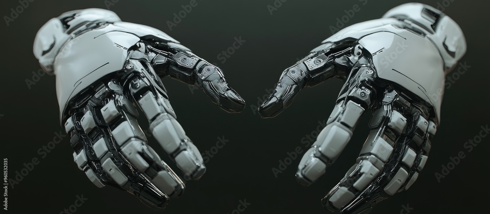 Poster prosthetic hands with robotic gestures for enhanced functionality