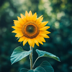 Fototapeta premium sunflower in the garden