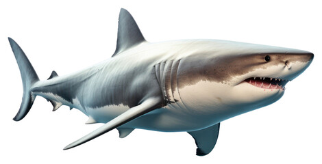 Obraz premium PNG Marine life shark animal fish.