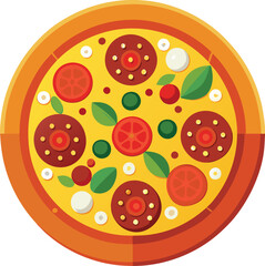 pizza vector