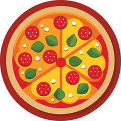 pizza vector