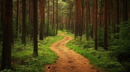 Fototapeta premium Forest Path