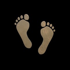 Footprint 3D model