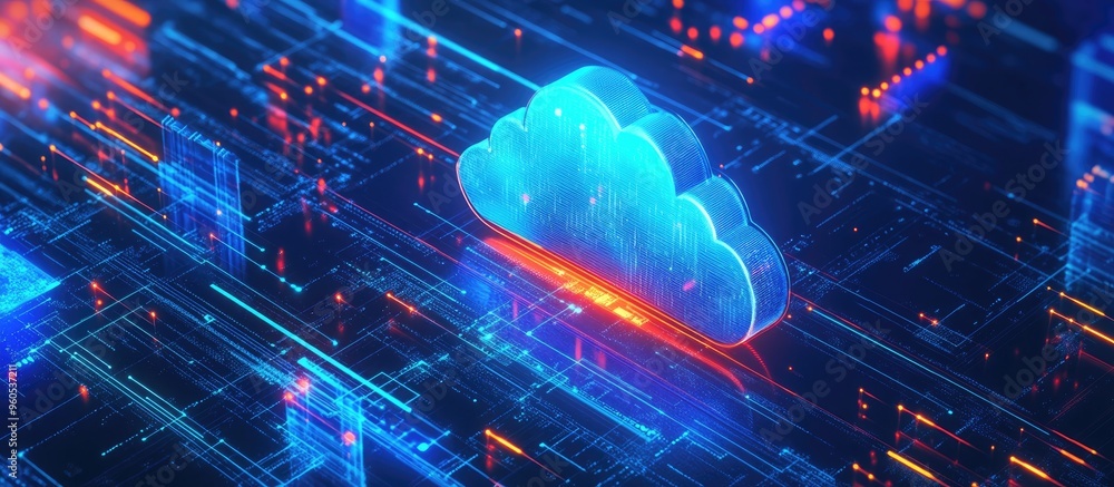 Poster data management and transfer via cloud technology modern internet solutions for data exchange set ag