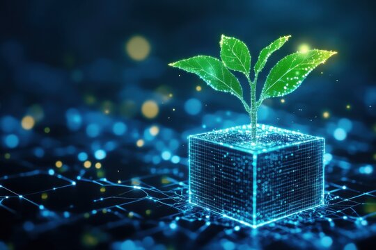 Innovative growth in digital cube architecture: blending technology and information, cloud insights with connectivity design, green computing, ethical sustainability in it