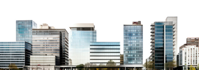 PNG Modern urban cityscape architecture buildings