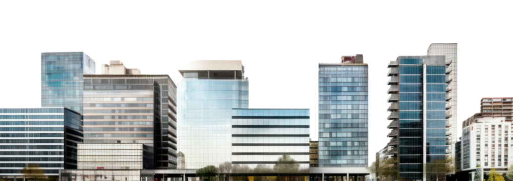 PNG Modern urban cityscape architecture buildings