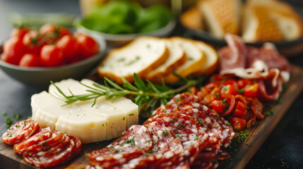 Gourmet Antipasto Platter Luxury Yacht Deck War