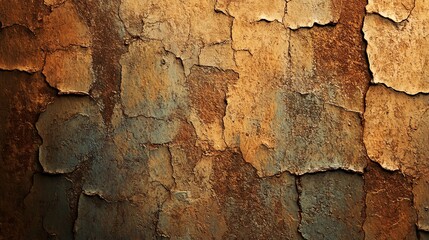 Fototapeta premium a close up of a brown wall