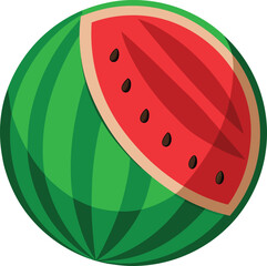 watermelon vector