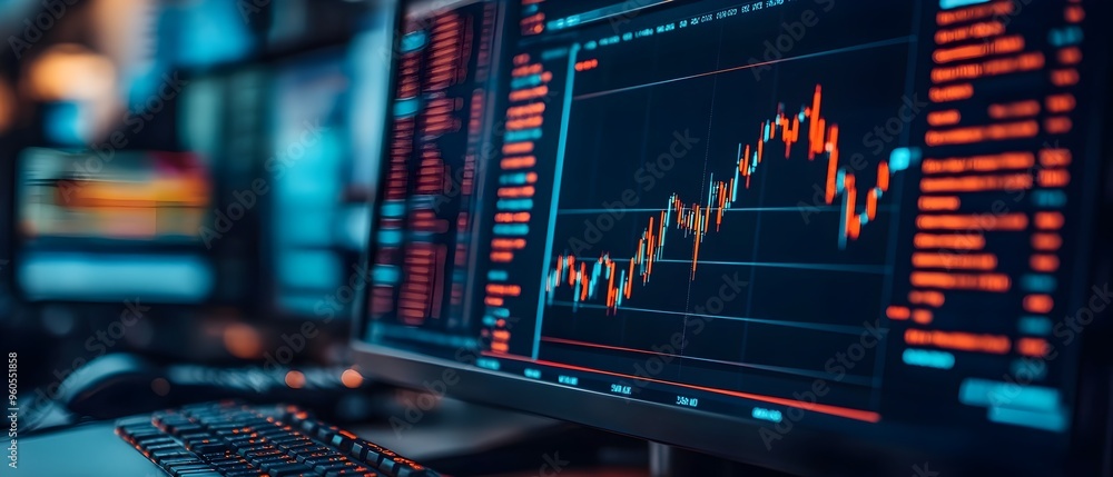 Poster dynamic market analysis subscription service designed to generate passive income by providing insigh