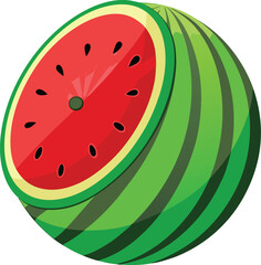 watermelon vector